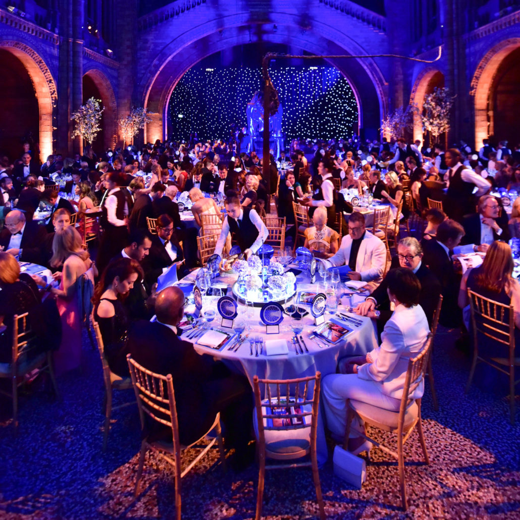 The inaugural Walkabout Foundation gala with drinks by Boujis at The Natural History Museum, London, Britain on 27 Jun 2015.